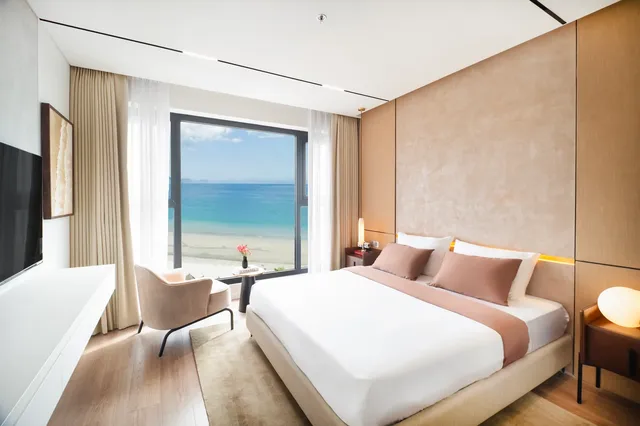 Căn hộ mẫu 603 tháp CT3 – phòng ngủ (ảnh thực tế)